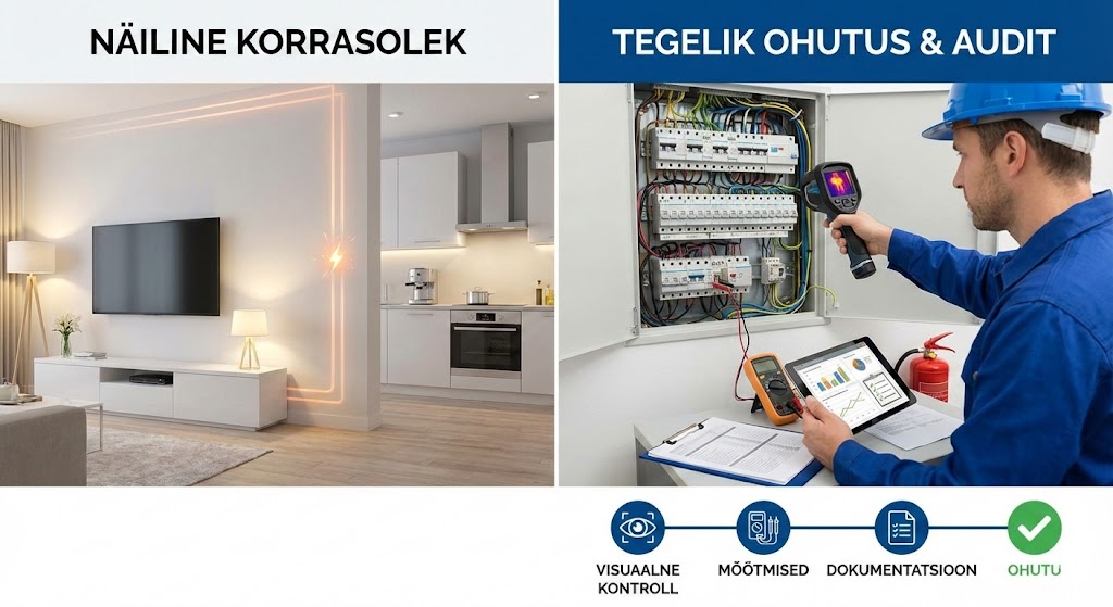 Elektripaigaldise audit: kontrolli enne, kui on hilja